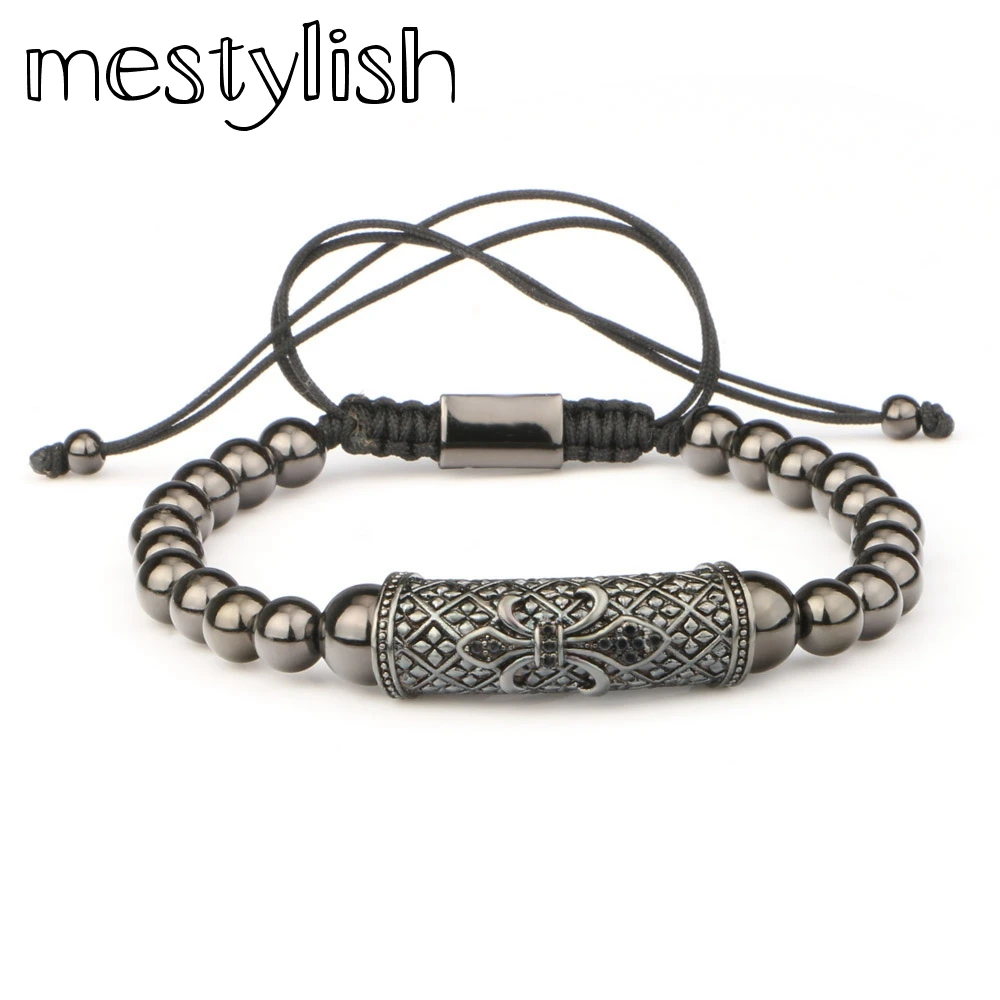 Mestylish Handmade braided Fleur De Lis Beaded Anchor Bracelet for Men Women Jewelry Pulseras Mujer Best Friend Gift
Mestylish Handmade braided Fleur De Lis Beaded Anchor Bracelet for Men Women Jewelry Pulseras Mujer Best Friend Gift