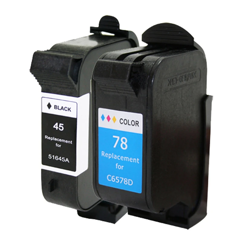 vilaxh for hp 45 78 Ink Cartridge compatible For HP Deskjet 180 280 1220c 3810 3816 3820 3822 6122 6127 920c printer
vilaxh for hp 45 78 Ink Cartridge compatible For HP Deskjet 180 280 1220c 3810 3816 3820 3822 6122 6127 920c printer