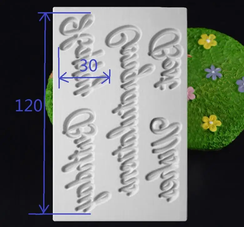 High Quality English Letters Cake Border Decoration Silicone Mold Birthday Party Fondant Cake Decorating Silicone Mold
High Quality English Letters Cake Border Decoration Silicone Mold Birthday Party Fondant Cake Decorating Silicone Mold