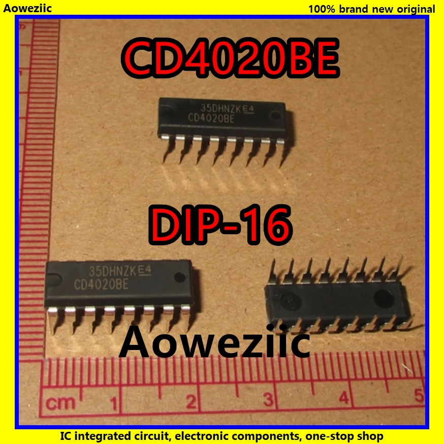 10 шт./лот CD4020BE CD4020 4020 DIP 16 CMOS пульсация переносные двоичные счетчики IC новый