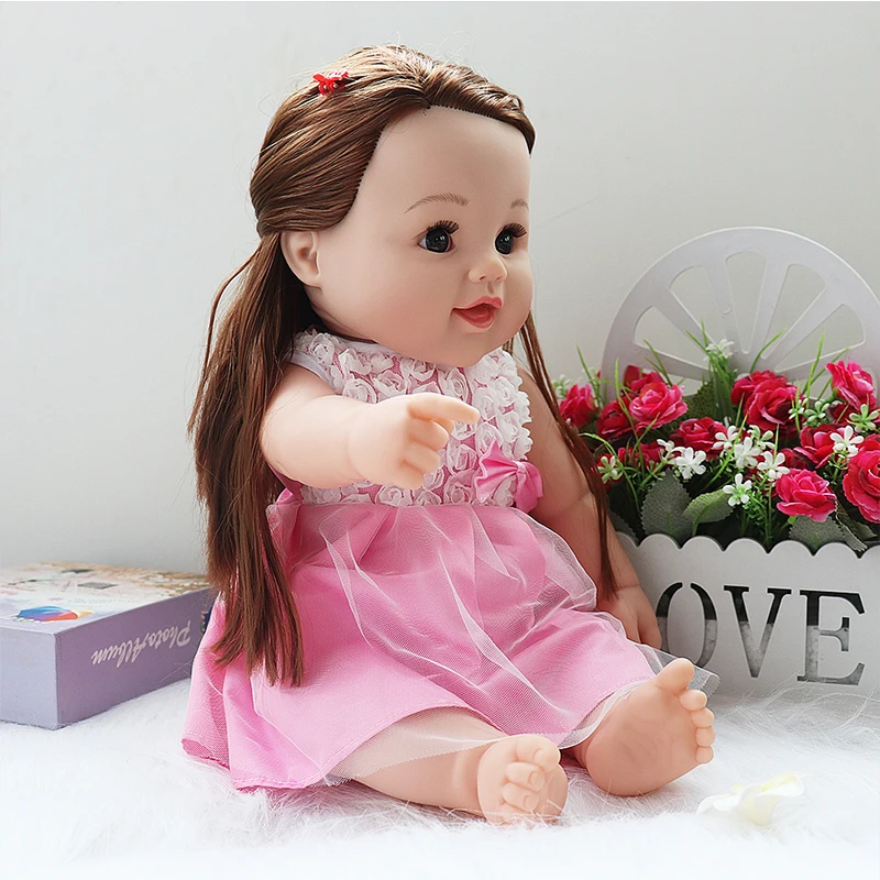 Reborn Baby Белый Кукла Черный Девушка винил тела куклы для новорожденных и малышей с длинными волосами для девочек красивые куклы для девочек п...
Reborn Baby Белый Кукла Черный Девушка винил тела куклы для новорожденных и малышей с длинными волосами для девочек красивые куклы для девочек п...