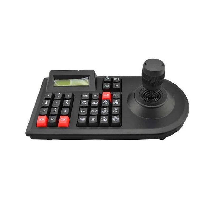 CCTV 3D 3 Axis Joystick Intellectual PTZ Camera Controller Keyboard RS485 PELCO-D/P LCD Security Pan Tilt PTZ System
CCTV 3D 3 Axis Joystick Intellectual PTZ Camera Controller Keyboard RS485 PELCO-D/P LCD Security Pan Tilt PTZ System