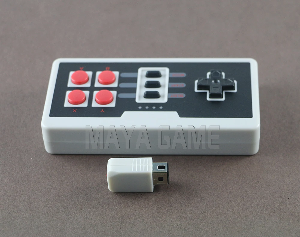 OCGAME 10pcs Wireless USB Plug Play Gaming Controller Gamepad for NES Mini 4 Buttons Wireless controller With wireless Receiver
OCGAME 10pcs Wireless USB Plug Play Gaming Controller Gamepad for NES Mini 4 Buttons Wireless controller With wireless Receiver