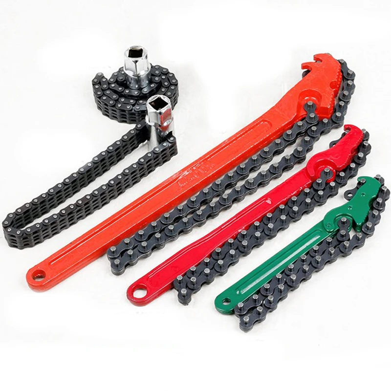 16" Adjustable Oil Filter Wrench High Quality Chain Wrench Disassembly Auto Repair Tool
16" Adjustable Oil Filter Wrench High Quality Chain Wrench Disassembly Auto Repair Tool