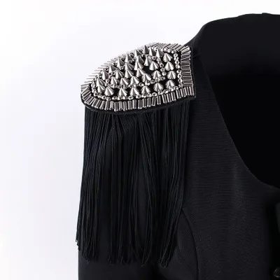 British Retro Accessories Luxury Atmosphere Metal Tassel Shoulders Decoration Men And Women Show Costumes
British Retro Accessories Luxury Atmosphere Metal Tassel Shoulders Decoration Men And Women Show Costumes