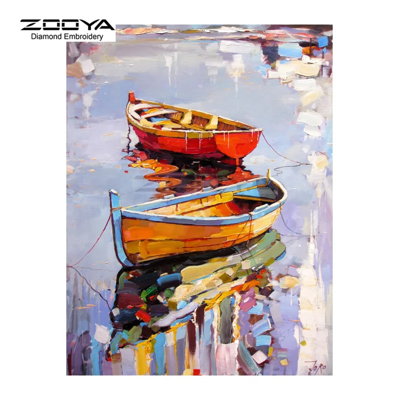 ZOOYA Diamond Embroidery 5D DIY Diamond Painting Landscape Boats River Diamond Painting Cross Stitch Rhinestone Decoration CJ782
ZOOYA Diamond Embroidery 5D DIY Diamond Painting Landscape Boats River Diamond Painting Cross Stitch Rhinestone Decoration CJ782