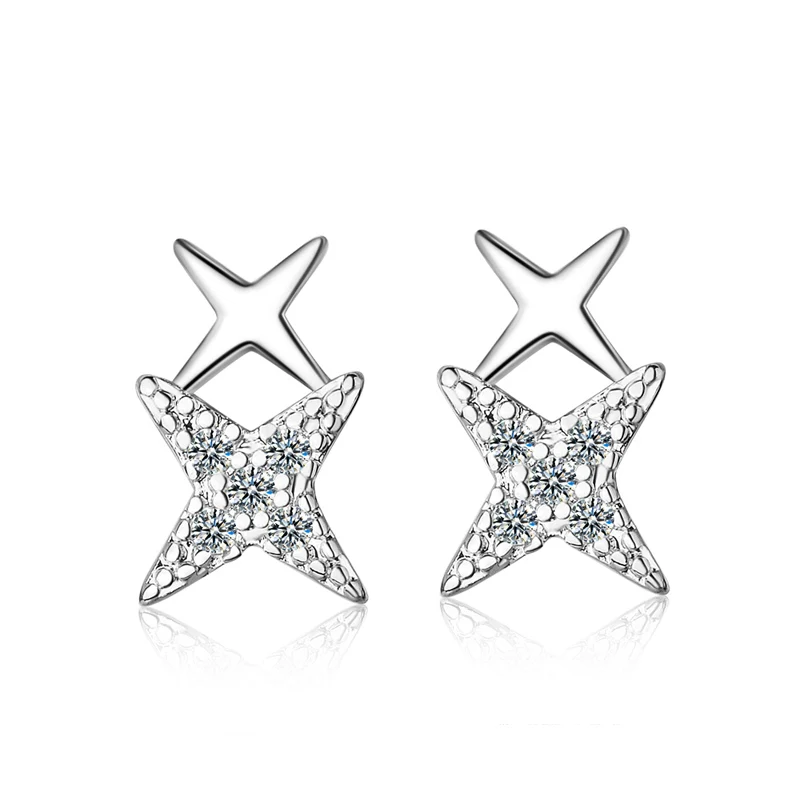 KOFSAC Trendy 925 Silver Earrings For Women Wedding Shiny Zircon Simple Cute Little Starlight Earring Jewelry Lady Birthday Gift
KOFSAC Trendy 925 Silver Earrings For Women Wedding Shiny Zircon Simple Cute Little Starlight Earring Jewelry Lady Birthday Gift