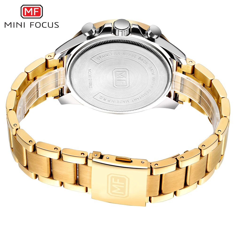 MINI FOCUS Men's Business Dress Quartz Watches Chronograph Wrist Watch Man Stainless Steel Bracelet Relogios Masculino MFS0198
MINI FOCUS Men's Business Dress Quartz Watches Chronograph Wrist Watch Man Stainless Steel Bracelet Relogios Masculino MFS0198