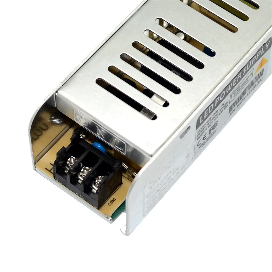 1 шт. DC12V 100 Вт LED Питание Светодиодный драйвер Трансформаторы переключатель
