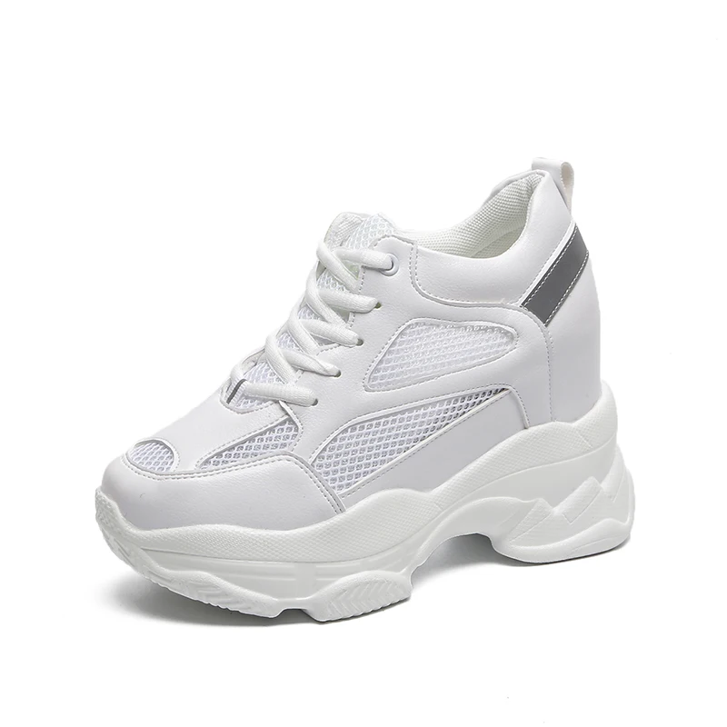 2019 New Women Platform High Heels Air Mesh Breathable Wedge Casual Shoes 11 CM Summer Thick Sole Sneakers Woman Outdoor Shoes
2019 New Women Platform High Heels Air Mesh Breathable Wedge Casual Shoes 11 CM Summer Thick Sole Sneakers Woman Outdoor Shoes