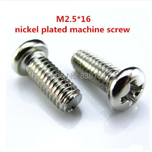 1000pcs m2.5*16 carbon steel with nickel coated phillip cross pan round head electronic l screw machine screw
1000pcs m2.5*16 carbon steel with nickel coated phillip cross pan round head electronic l screw machine screw