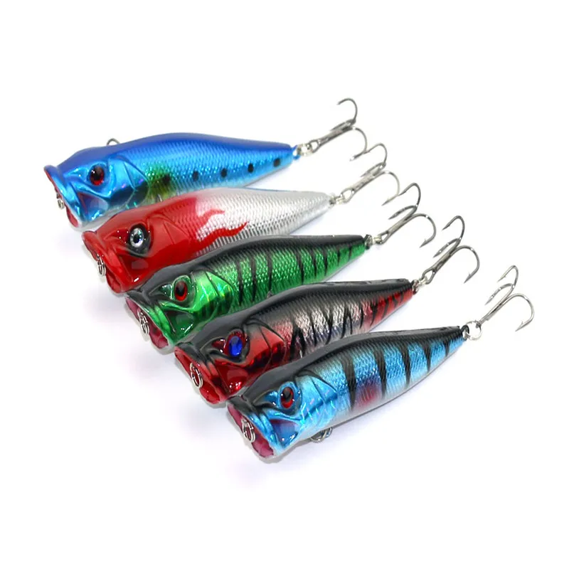 HENGJIA Fishing Tackle 3D eyes 9CM 11.7G With 6# Treble Hooks Popper Fishing Lure Plastic Wobbler isca Artificial Hard Bait
HENGJIA Fishing Tackle 3D eyes 9CM 11.7G With 6# Treble Hooks Popper Fishing Lure Plastic Wobbler isca Artificial Hard Bait