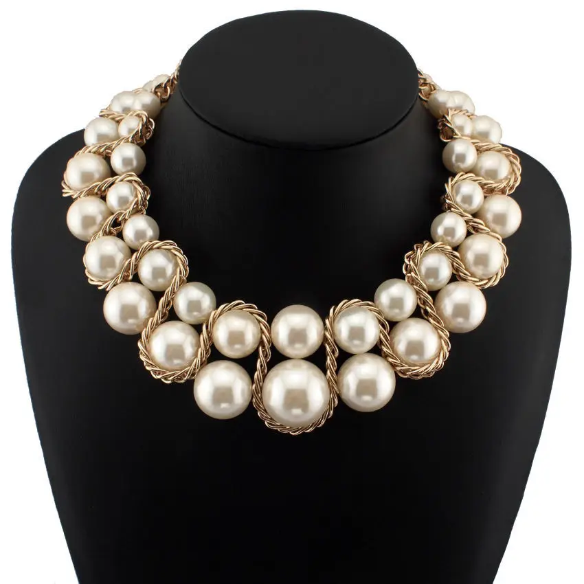 UKMOC Fashion Gold Color Chain Cross Simulated Pearls Collar Chokers Statement Necklace Jewelry For Women Dress Accessories
UKMOC Fashion Gold Color Chain Cross Simulated Pearls Collar Chokers Statement Necklace Jewelry For Women Dress Accessories