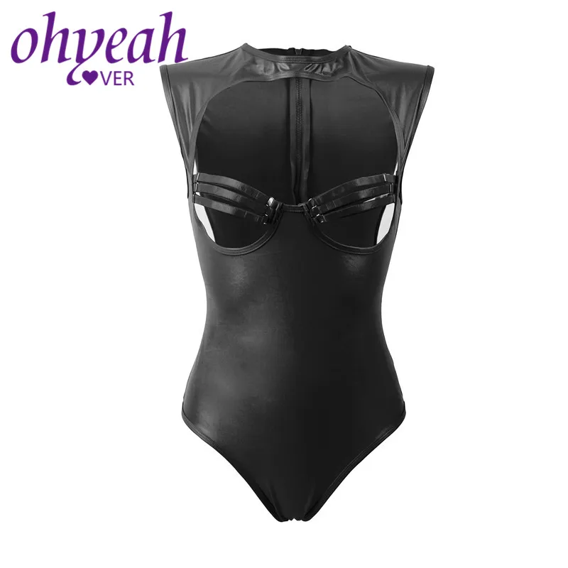 Сексуальное Тело Ohyeahlover, популярное боди из искусственной кожи, облегающий костюм с открытым бюстом, Сексуальное Женское боди, горячая Экзо...
Сексуальное Тело Ohyeahlover, популярное боди из искусственной кожи, облегающий костюм с открытым бюстом, Сексуальное Женское боди, горячая Экзо...