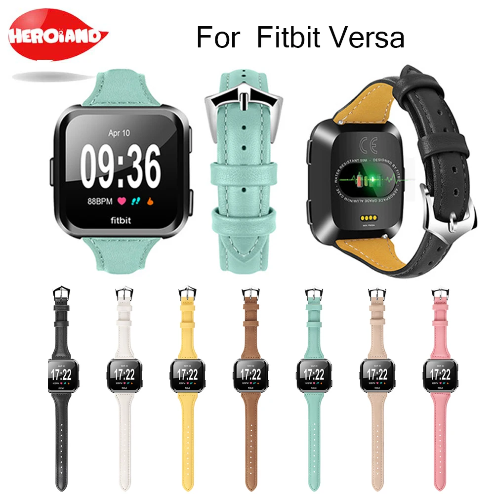 Сменный кожаный ремешок для браслета Fitbit versa, сменный ремешок для смарт-часов для фитнеса с браслетом из нержавеющей стали
Сменный кожаный ремешок для браслета Fitbit versa, сменный ремешок для смарт-часов для фитнеса с браслетом из нержавеющей стали