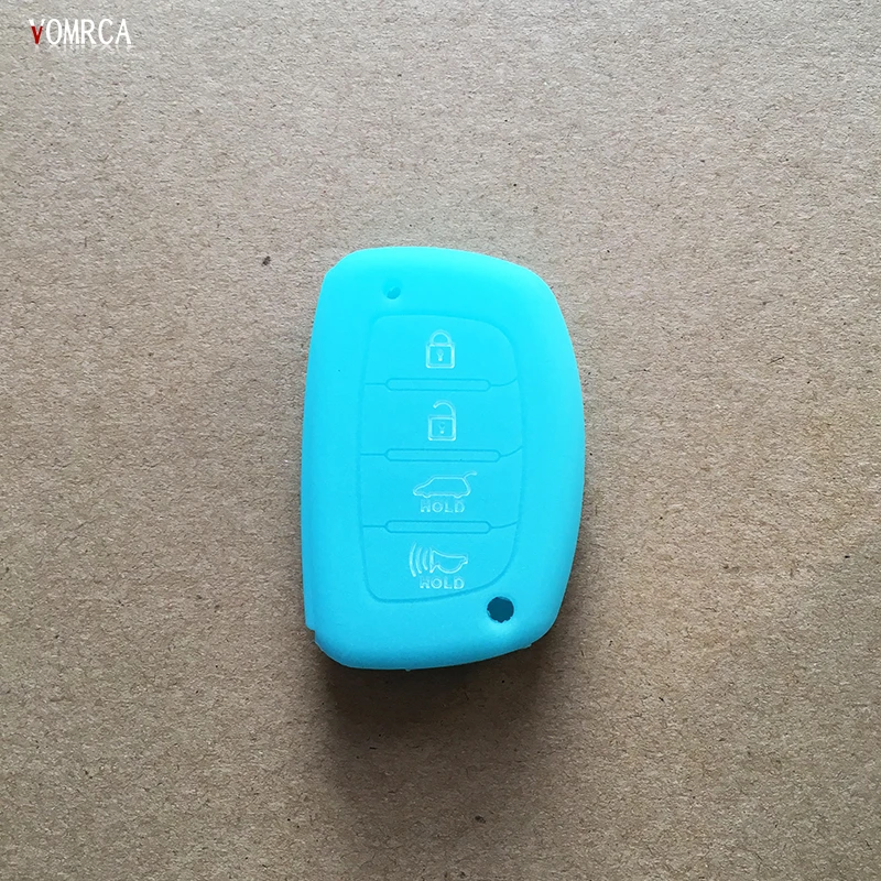 Car Style 4 Buttons Rubber Silicone Flip Car Key Cover Fob Skin Holder Shell Remote Case for Hyundai Auto Accessories
Car Style 4 Buttons Rubber Silicone Flip Car Key Cover Fob Skin Holder Shell Remote Case for Hyundai Auto Accessories