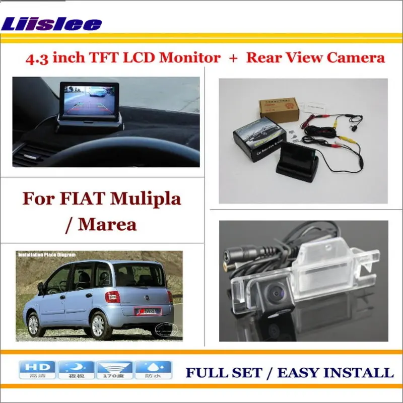 Auto Camera For FIAT Mulipla Marea Car Reverse Backup Rear Camera 4.3" TFT LCD Screen Monitor Rearview Parking System
Auto Camera For FIAT Mulipla Marea Car Reverse Backup Rear Camera 4.3" TFT LCD Screen Monitor Rearview Parking System