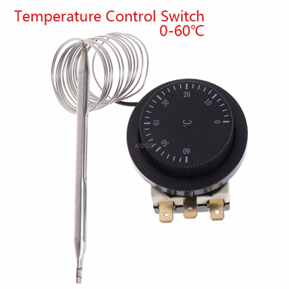 250V/380V 16A 0-60 degree Temperature Control Switch Capillary Thermostat Controlled A10 dropshipping
250V/380V 16A 0-60 degree Temperature Control Switch Capillary Thermostat Controlled A10 dropshipping