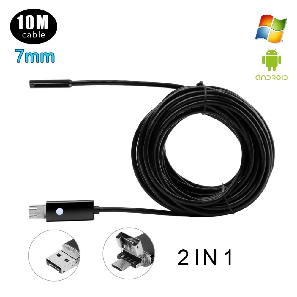 10 м 7 мм эндоскоп камера HD USB Android эндоскоп Водонепроницаемый 6 LED бороскоп Инспекционная камера эндоскоп для Android ПК
10 м 7 мм эндоскоп камера HD USB Android эндоскоп Водонепроницаемый 6 LED бороскоп Инспекционная камера эндоскоп для Android ПК