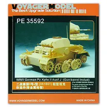 KNL HOBBY Voyager Model PE35592 2 light combat vehicles J-type upgrading with metal etching pieces