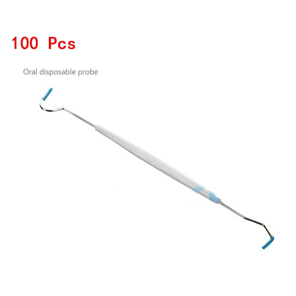 100pcs Oral Dental Material Dental Probe Dental Clinic Oral Instrument Disposable Tools
100pcs Oral Dental Material Dental Probe Dental Clinic Oral Instrument Disposable Tools