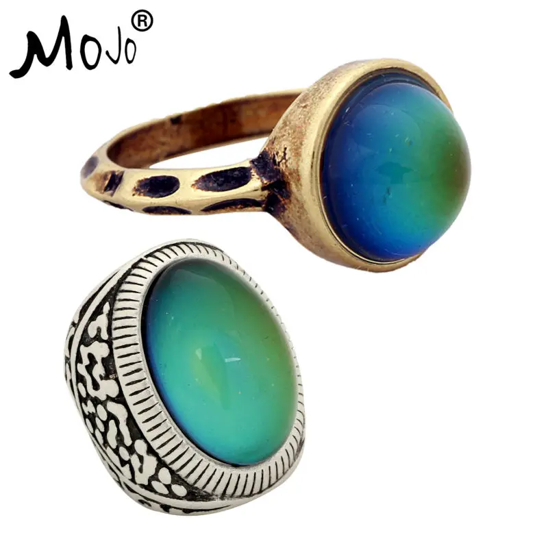 2PCS Vintage Bohemia Retro Color Change Mood Ring Emotion Feeling Changeable Ring Temperature Control Ring for Women RG002-RS031
2PCS Vintage Bohemia Retro Color Change Mood Ring Emotion Feeling Changeable Ring Temperature Control Ring for Women RG002-RS031