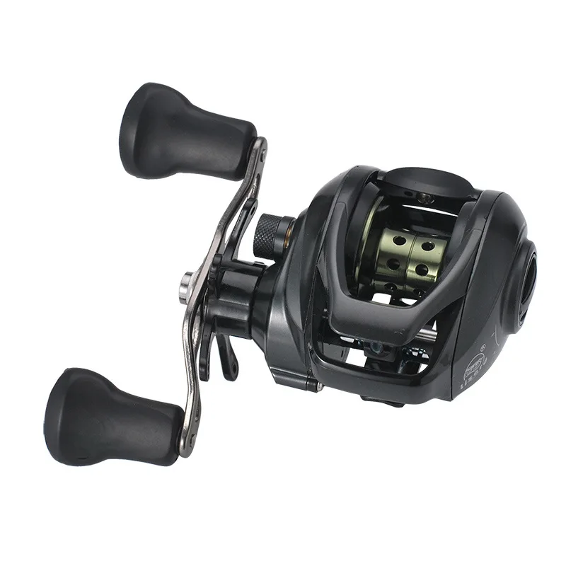 Right or Left Baitcasting Reel 20BBs 7.2:1 Carp Fishing Reel Magnetic and Centrifugal Dual Brake
Right or Left Baitcasting Reel 20BBs 7.2:1 Carp Fishing Reel Magnetic and Centrifugal Dual Brake