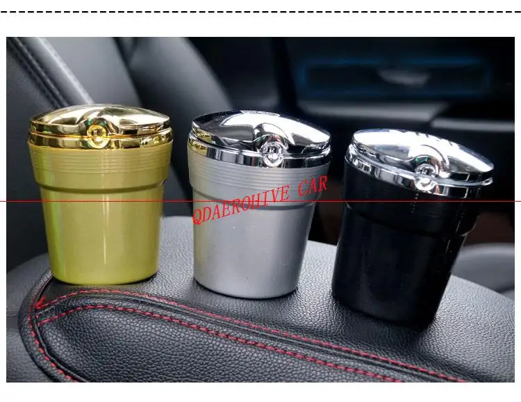 QDAEROHIVE Car Ashtray Garbage Storage Cup Container LED Light Cigar Ash Tray for Mercedes Benz 3 colors
QDAEROHIVE Car Ashtray Garbage Storage Cup Container LED Light Cigar Ash Tray for Mercedes Benz 3 colors