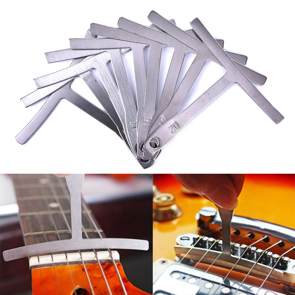 9 шт./компл. гитарный Металл под нитью радиус калибра Luthier инструменты из нержавеющей стали
9 шт./компл. гитарный Металл под нитью радиус калибра Luthier инструменты из нержавеющей стали
