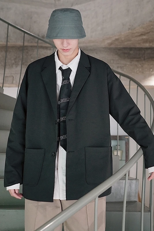 2019 Autumn And Winter New Literary Couple Models Wild Fashion Casual Solid Color Suit Jacket Trend Black / Gray M-2XL
2019 Autumn And Winter New Literary Couple Models Wild Fashion Casual Solid Color Suit Jacket Trend Black / Gray M-2XL