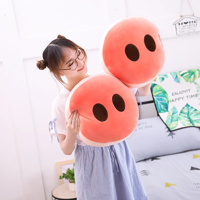 New 40cm Creative Round Pink Pig Nose Soft Pillow Sofa Cushion Funny Personalized Home Decor Trendy Cartoon Plush Stuffed Toy
New 40cm Creative Round Pink Pig Nose Soft Pillow Sofa Cushion Funny Personalized Home Decor Trendy Cartoon Plush Stuffed Toy