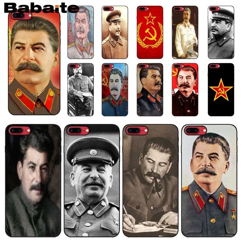 Babaite Stalin Soviet Union DIY Printing Drawing Phone Case cover Shell for iPhone X XS MAX 6 6s 7 7plus 8 8Plus 5 5S SE XR
Babaite Stalin Soviet Union DIY Printing Drawing Phone Case cover Shell for iPhone X XS MAX 6 6s 7 7plus 8 8Plus 5 5S SE XR