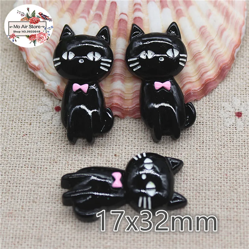 10pcs Resin Halloween Black Cat Flat Back Cabochon Art Supply Decoration Charm Hair Bow Center
10pcs Resin Halloween Black Cat Flat Back Cabochon Art Supply Decoration Charm Hair Bow Center