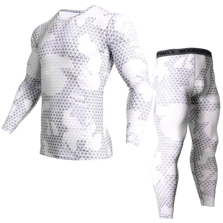 Men MMA Clothing Rashgard Kit Bodybuilding T-Shirt Crossfit Base Layer 2 Piece Men Thermal Underwear Camouflage Tracksuit
Men MMA Clothing Rashgard Kit Bodybuilding T-Shirt Crossfit Base Layer 2 Piece Men Thermal Underwear Camouflage Tracksuit