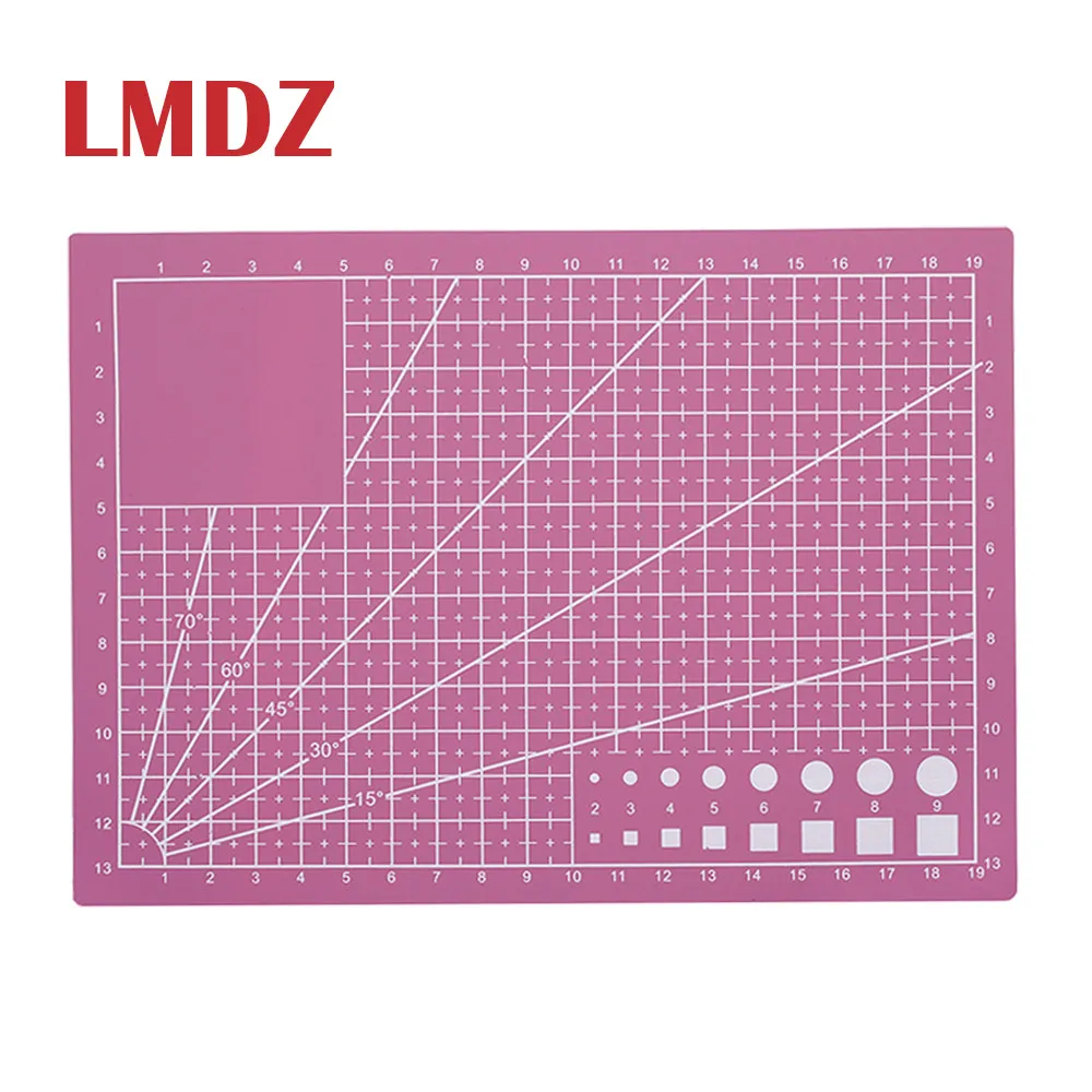 LMDZ A5 ПВХ коврик для резки Лоскутная режущая площадка Лоскутные инструменты