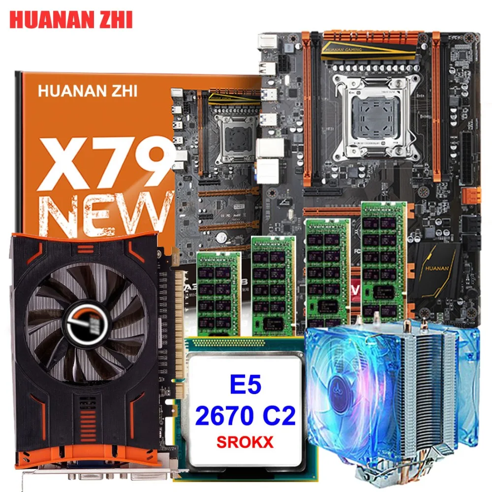 Материнская плата HUANANZHI X79 Deluxe, процессор Xeon E5 2670 2,6 ГГц, кулер 16 Гб (4 х4 ГБ), видеокарта RECC GTX650Ti
Материнская плата HUANANZHI X79 Deluxe, процессор Xeon E5 2670 2,6 ГГц, кулер 16 Гб (4 х4 ГБ), видеокарта RECC GTX650Ti