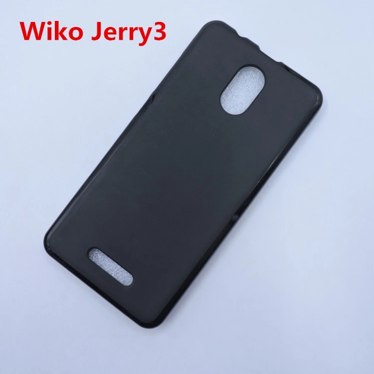 Для WIKO Jerry3 Чехол для мобильного телефона fundas Wiko Jerry 3 Противоскользящий ТПУ мягкий