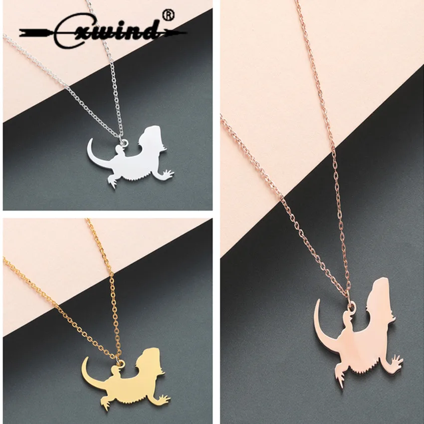 Cxwind New Cute Gecko Necklace Pendant Charm Animal Lizard Necklaces & Pendants for Men Women Gift Choker Jewelry collares
Cxwind New Cute Gecko Necklace Pendant Charm Animal Lizard Necklaces & Pendants for Men Women Gift Choker Jewelry collares