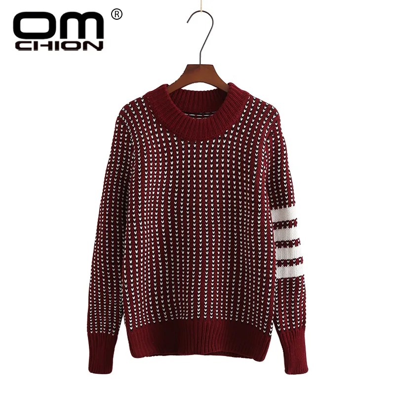 Женский осенний свитер OMCHION Pull Femme 2017 с круглым вырезом, Женский Повседневный пуловер с длинным рукавом и геометрическим рисунком, вязаный Р...
Женский осенний свитер OMCHION Pull Femme 2017 с круглым вырезом, Женский Повседневный пуловер с длинным рукавом и геометрическим рисунком, вязаный Р...