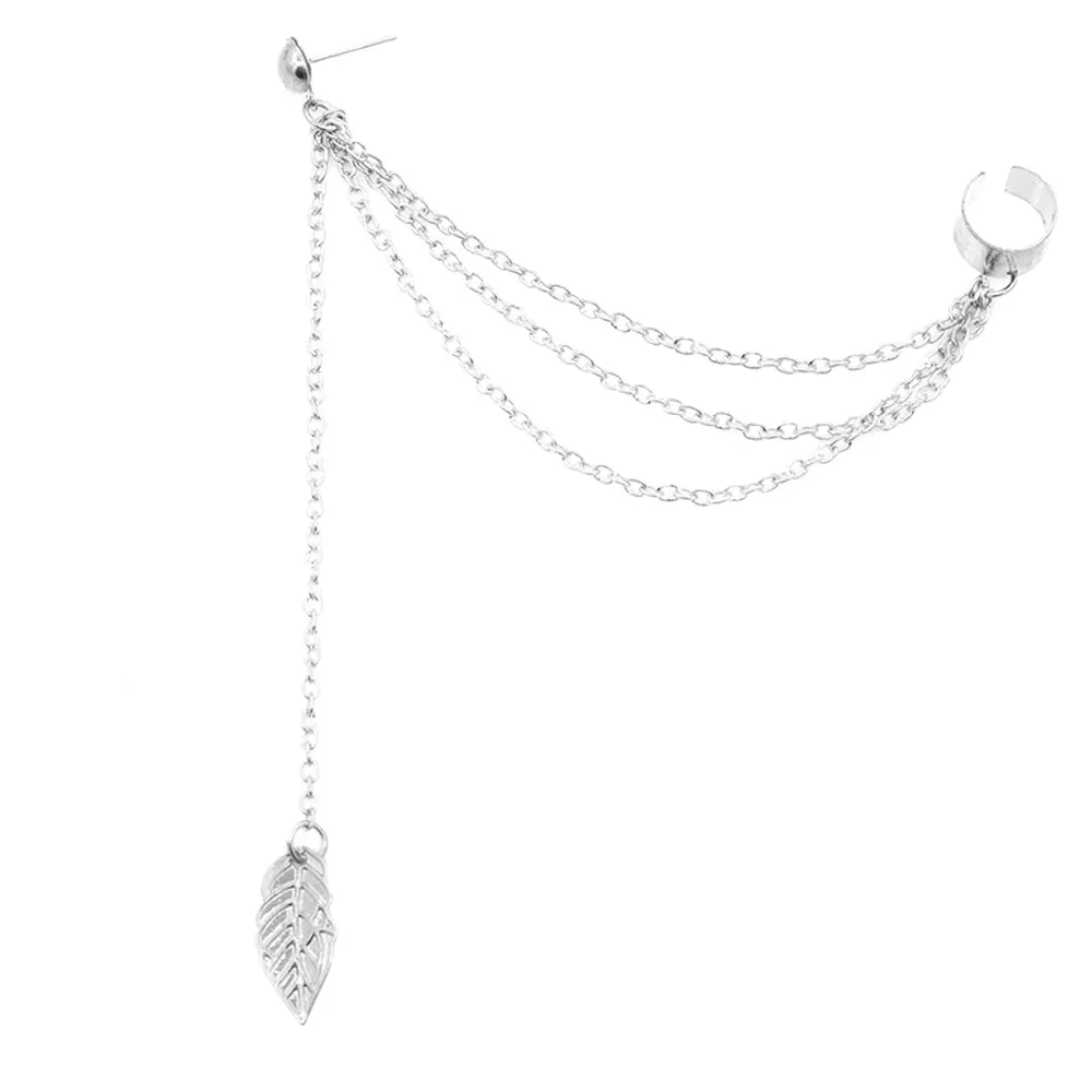 2021 earings long women fashion earing for womens dangling 1piece Punk Rock Style Young Gift Leaf Chain Tassel Earrings Q60
2021 earings long women fashion earing for womens dangling 1piece Punk Rock Style Young Gift Leaf Chain Tassel Earrings Q60