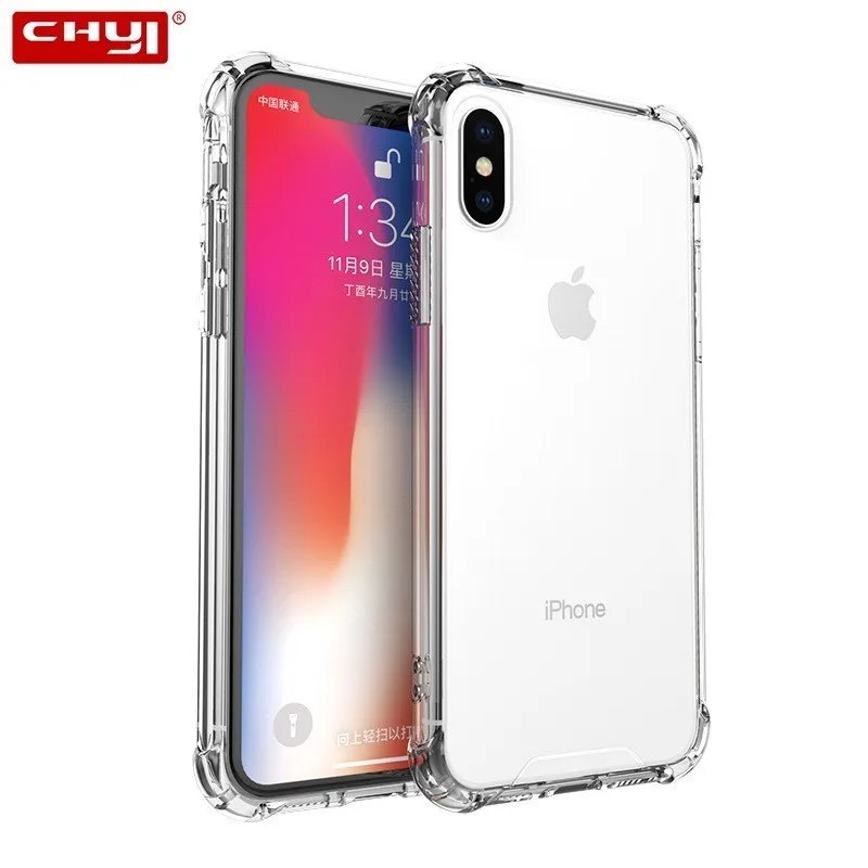 CHYI чехол для Iphone 7 X XR XS MAX 6s 8 Plus Роскошный телефона мягкая подушка безопасности