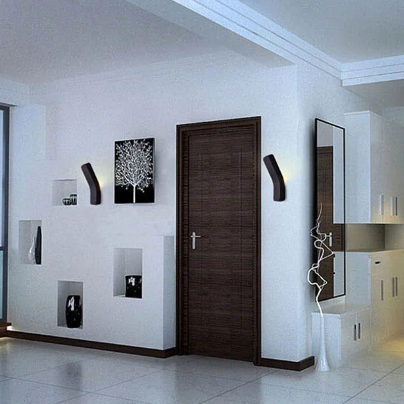 Simple modern bedroom LED Wall Lamps black and white 5W wall light Iron Hotel study corridor lights bedside lighting
Simple modern bedroom LED Wall Lamps black and white 5W wall light Iron Hotel study corridor lights bedside lighting