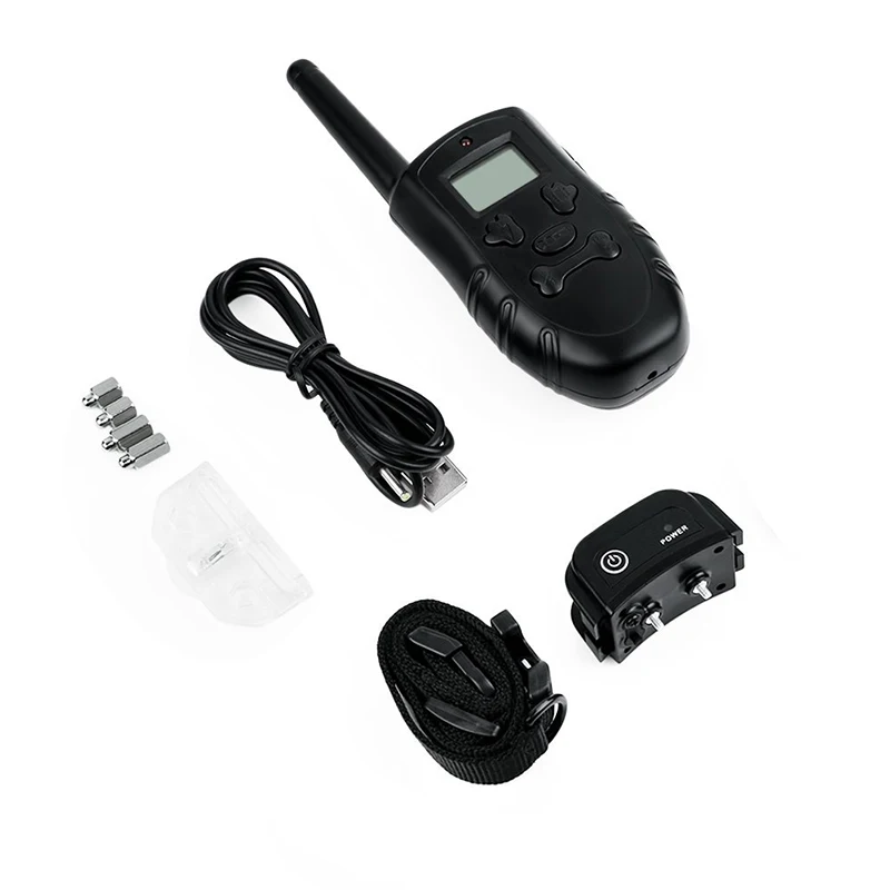 Remote Contral Dog Training Collar For All Dogs Beep/Vibration/Electric Shock USB Anti Bark Collar Waterproof Bark Deterrents
Remote Contral Dog Training Collar For All Dogs Beep/Vibration/Electric Shock USB Anti Bark Collar Waterproof Bark Deterrents