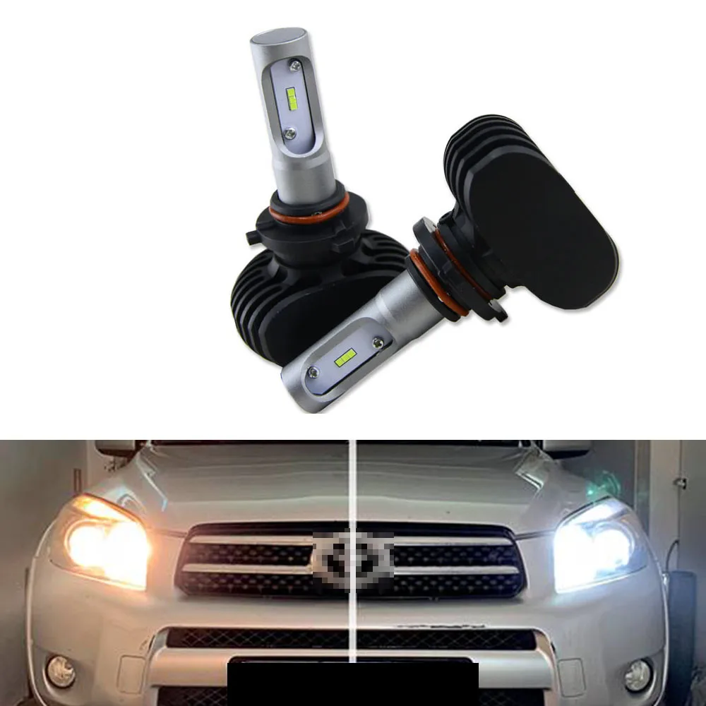 High Power 8000LM LED Headlight Kit White LED HB3 High beam Headlight For Toyota RAV4 3rd. Gen. XA30 NonFL 2008 2009 2010-2013
High Power 8000LM LED Headlight Kit White LED HB3 High beam Headlight For Toyota RAV4 3rd. Gen. XA30 NonFL 2008 2009 2010-2013