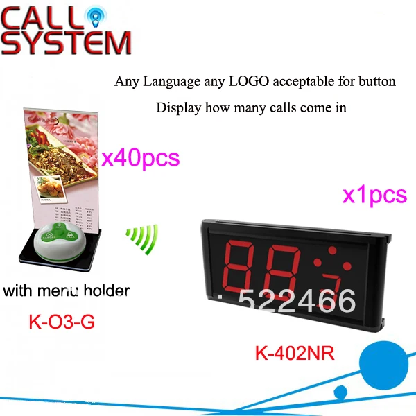 Беспроводная цифровая система K-402NR + O3-G + H 3-клавишная кнопка вызова и дисплей для быстрого обслуживания DHL Бесплатная доставка
Беспроводная цифровая система K-402NR + O3-G + H 3-клавишная кнопка вызова и дисплей для быстрого обслуживания DHL Бесплатная доставка