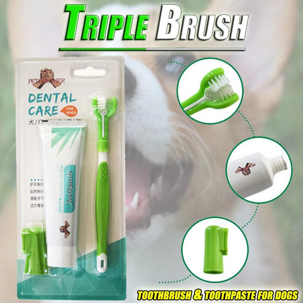 Dog Toothbrush And Toothpaste Best Oral Dental Care Fresh Breath Teeth Cleaning #71
Dog Toothbrush And Toothpaste Best Oral Dental Care Fresh Breath Teeth Cleaning #71