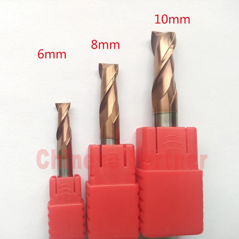 1pc 10mm hrc55 10x10x75 2 Flutes Bronze Flat end mills solid carbide Milling cutter Tools Carbide CNC Endmill Router bits
1pc 10mm hrc55 10x10x75 2 Flutes Bronze Flat end mills solid carbide Milling cutter Tools Carbide CNC Endmill Router bits