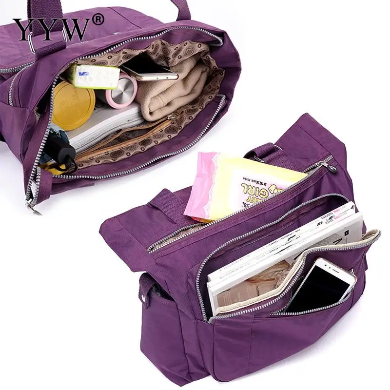 2018 Nylon Casual Handbag Women Korean Large Capacity Tote Messenger Mom Bag Waterproof Travel Multilayer Bag Bolsas Feminina
2018 Nylon Casual Handbag Women Korean Large Capacity Tote Messenger Mom Bag Waterproof Travel Multilayer Bag Bolsas Feminina