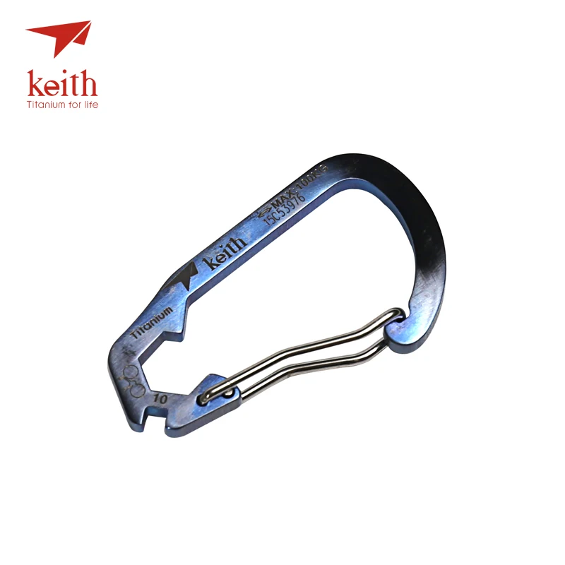 1 Pcs Keith Flat D Shape Titanium Camping Carabiner Buckles Survival Hiking Equipment Hooks Key Chain 4 Colors
1 Pcs Keith Flat D Shape Titanium Camping Carabiner Buckles Survival Hiking Equipment Hooks Key Chain 4 Colors