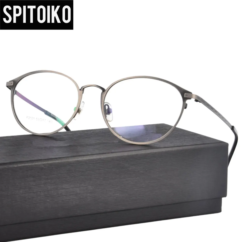 SPITOIKO Full Rim Metal Unisex Optical Frame Myopia Spectacles Prescription Eyewear Eyeglasses F3101
SPITOIKO Full Rim Metal Unisex Optical Frame Myopia Spectacles Prescription Eyewear Eyeglasses F3101